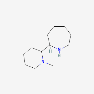 2-(1-Methylpiperidin-2-yl)azepane