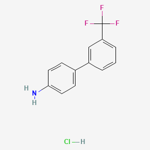 B3041841 3'-(Trifluoromethyl)-[1,1'-biphenyl]-4-amine hydrochloride CAS No. 3838-42-4