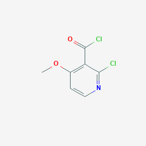 molecular formula C7H5Cl2NO2 B3041864 2-Chloro-4-methoxynicotinoyl chloride CAS No. 394729-97-6
