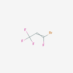 molecular formula C3HBrF4 B3041866 1-Bromo-1,3,3,3-tetrafluoroprop-1-ene CAS No. 396716-42-0