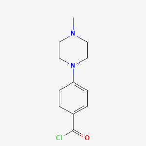 4-(4-methylpiperazin-1-yl)benzoyl Chloride