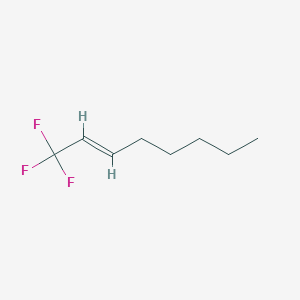 molecular formula C8H13F3 B3041904 1,1,1-Trifluoro-2-octene CAS No. 407-65-8