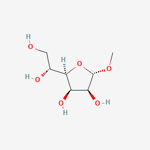 molecular formula C7H14O6 B3041909 Methyl a-D-mannofuranoside CAS No. 4097-91-0