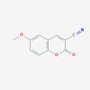 molecular formula C11H7NO3 B3041919 3-Cyano-6-methoxycoumarin CAS No. 41459-72-7