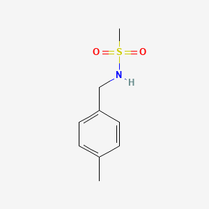 molecular formula C9H13NO2S B3041928 N-[(4-methylphenyl)methyl]methanesulfonamide CAS No. 42060-28-6