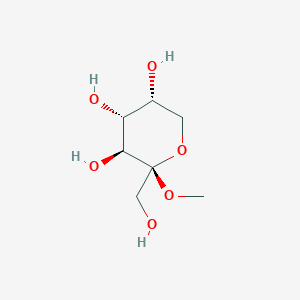 molecular formula C7H14O6 B3041929 Methyl beta-d-fructopyranoside CAS No. 4208-77-9