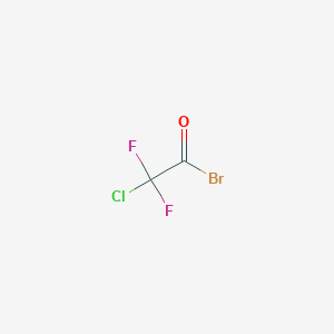 molecular formula C2BrClF2O B3041932 Chlorodifluoroacetyl bromide CAS No. 421-45-4
