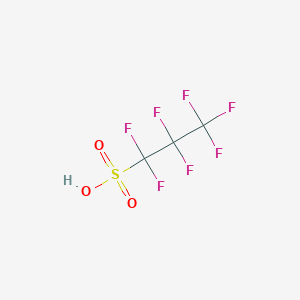 molecular formula C3F7SO3H<br>C3HF7O3S B3041934 Perfluoropropanesulfonic acid CAS No. 423-41-6