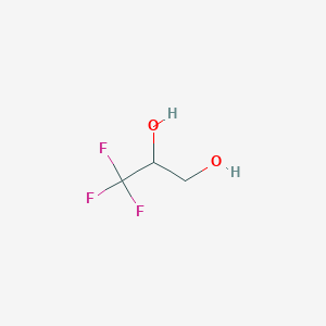 molecular formula C3H5F3O2 B3041947 3,3,3-Trifluoropropane-1,2-diol CAS No. 431-39-0