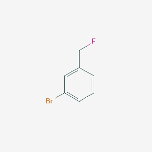 molecular formula C7H6BrF B3041996 1-Bromo-3-(fluoromethyl)benzene CAS No. 456-43-9