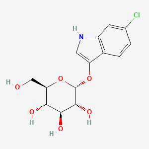 molecular formula C14H16ClNO6 B3042011 6-Chloro-3-indoxyl-alpha-D-glucopyranoside CAS No. 467214-46-6