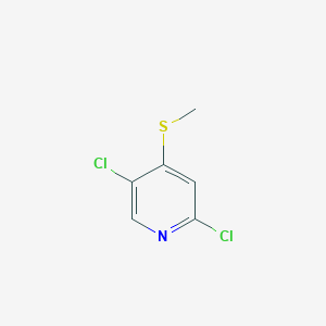 2,5-Dichloro-4-(methylthio)pyridine