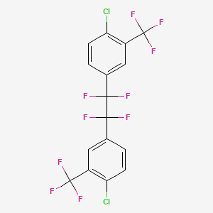 1,2-Bis-[4-chloro-3-(trifluoromethyl)phenyl]tetrafluoroethane