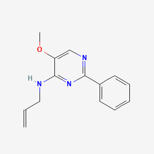 N-allyl-5-methoxy-2-phenyl-4-pyrimidinamine