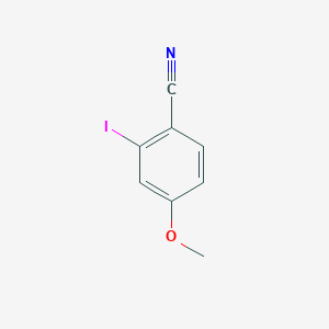 molecular formula C8H6INO B3042060 2-Iodo-4-methoxybenzonitrile CAS No. 490039-83-3