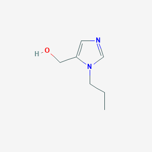 molecular formula C7H12N2O B3042082 (1-propyl-1H-imidazol-5-yl)methanol CAS No. 497855-88-6