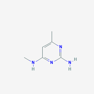 molecular formula C6H10N4 B3042086 N4,6-dimethylpyrimidine-2,4-diamine CAS No. 500158-32-7