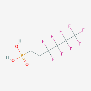 3,3,4,4,5,5,6,6,6-Nonafluorohexylphosphonic acid