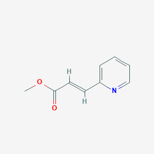 molecular formula C9H9NO2 B3042109 Methyl 3-(pyridin-2-yl)acrylate CAS No. 50610-14-5
