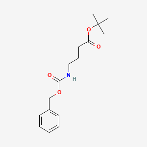 molecular formula C16H23NO4 B3042116 tert-Butyl N-Cbz-4-aminobutanoate CAS No. 5105-79-3