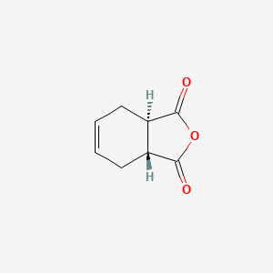 molecular formula C8H8O3 B3042130 (R,R)-Cyclohex-4-ene-1,2-dicarboxylic anhydride CAS No. 51268-23-6