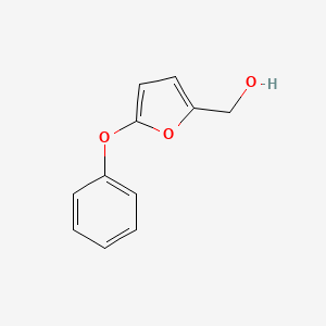 molecular formula C11H10O3 B3042138 (5-Phenoxy-2-furyl)methanol CAS No. 51551-74-7