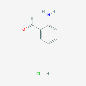 molecular formula C7H8ClNO B3042145 2-Aminobenzaldehyde hydrochloride CAS No. 51723-15-0