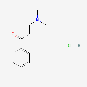molecular formula C12H18ClNO B3042178 3-(二甲氨基)-1-(4-甲基苯基)丙烷-1-酮盐酸盐 CAS No. 5250-02-2