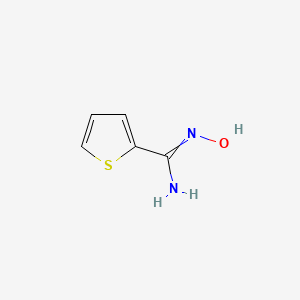 molecular formula C5H6N2OS B3042211 Thiophene-2-amidoxime CAS No. 53370-51-7