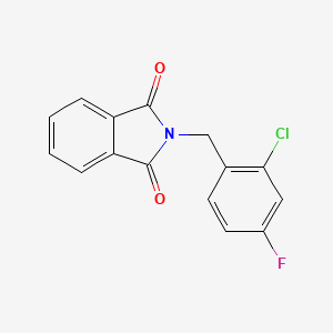 molecular formula C15H9ClFNO2 B3042220 N-(2-Chloro-4-fluorobenzyl)phthalimide CAS No. 536761-09-8