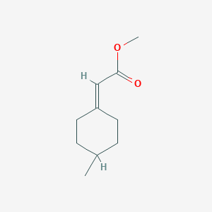 molecular formula C10H16O2 B3042272 Methyl 2-(4-methylcyclohexylidene)acetate CAS No. 54263-85-3