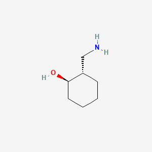 molecular formula C7H15NO B3042322 trans-2-Aminomethyl-1-cyclohexanol CAS No. 5691-09-8