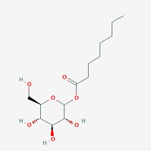 molecular formula C14H26O7 B3042384 Octanoyl-D-glucopyranoside CAS No. 60415-65-8