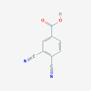 molecular formula C9H4N2O2 B3042386 3,4-Dicyanobenzoic acid CAS No. 60469-86-5