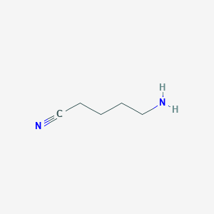 molecular formula C5H10N2 B3042388 5-Aminopentanenitrile CAS No. 6066-83-7