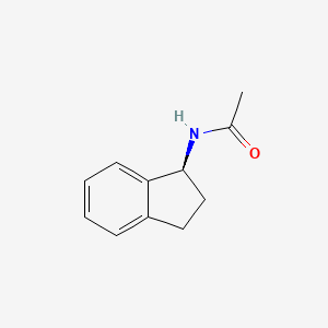 molecular formula C11H13NO B3042461 (S)-N-(2,3-dihydro-1H-inden-1-yl)acetamide CAS No. 61899-41-0