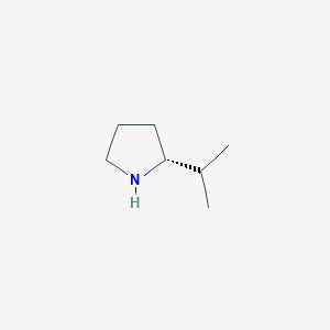 molecular formula C7H15N B3042485 (2R)-2-(Methylethyl)pyrrolidine CAS No. 63328-14-3