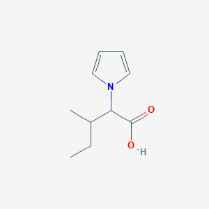 B3042497 3-methyl-2-(1H-pyrrol-1-yl)pentanoic acid CAS No. 63751-73-5