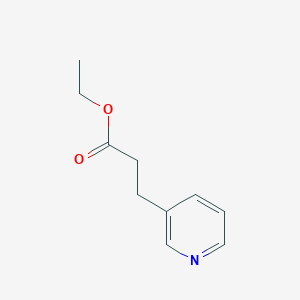 molecular formula C10H13NO2 B3042500 Ethyl 3-(3-Pyridyl)propanoate CAS No. 64107-54-6
