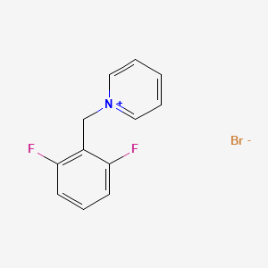 molecular formula C12H10BrF2N B3042532 1-(2,6-Difluorobenzyl)pyridinium bromide CAS No. 646497-96-3