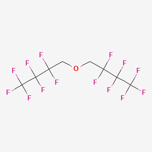 molecular formula C8H4F14O B3042559 Bis(1H,1H-heptafluorobutyl)ether CAS No. 647-91-6