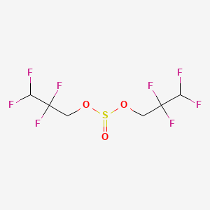 molecular formula C6H6F8O3S B3042659 Bis(2,2,3,3-tetrafluoropropyl) sulfite CAS No. 649-76-3