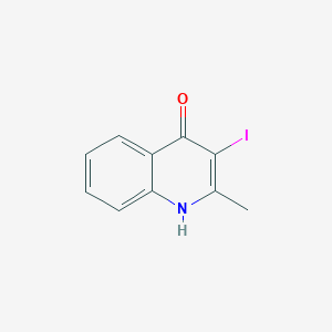 molecular formula C10H8INO B3042667 3-Iodo-2-methylquinolin-4-ol CAS No. 64965-49-7