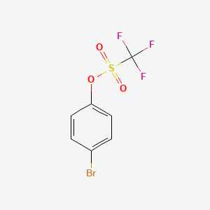 molecular formula C7H4BrF3O3S B3042726 4-Bromophenyl trifluoromethanesulfonate CAS No. 66107-30-0