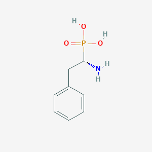 molecular formula C8H12NO3P B3042743 (S)-1-Phosphono-2-phenylethylamine CAS No. 66609-42-5