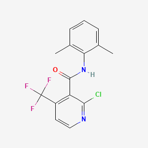 2-chloro-N-(2,6-dimethylphenyl)-4-(trifluoromethyl)nicotinamide