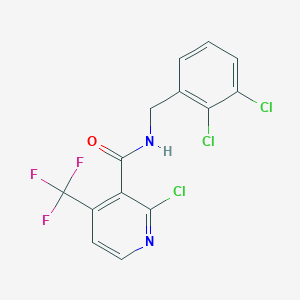 2-chloro-N-(2,3-dichlorobenzyl)-4-(trifluoromethyl)nicotinamide