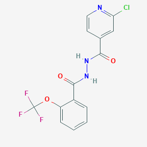 N'-(2-chloroisonicotinoyl)-2-(trifluoromethoxy)benzohydrazide