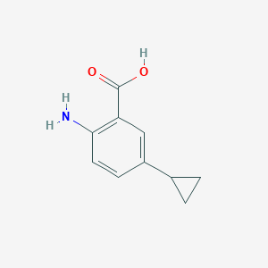 B3042977 2-Amino-5-cyclopropylbenzoic acid CAS No. 68701-47-3