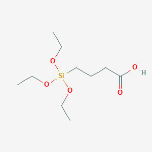 molecular formula C10H22O5Si B3042981 4-(Triethoxysilyl)butanoic acid CAS No. 68896-01-5
